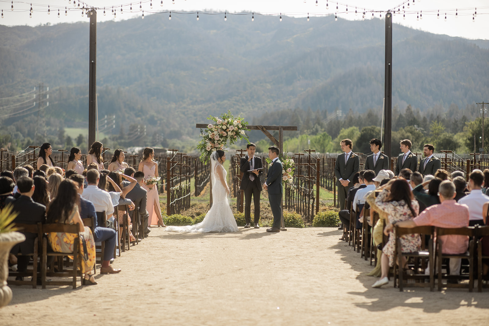 A Tre Posti Vineyard Wedding for Lisa & Phil