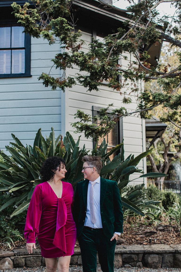 Karen + Ricki: A Love Story Bloomed in Unexpected Places