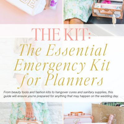 The Kit : The Essential Emergency Kit for Planners & Brides